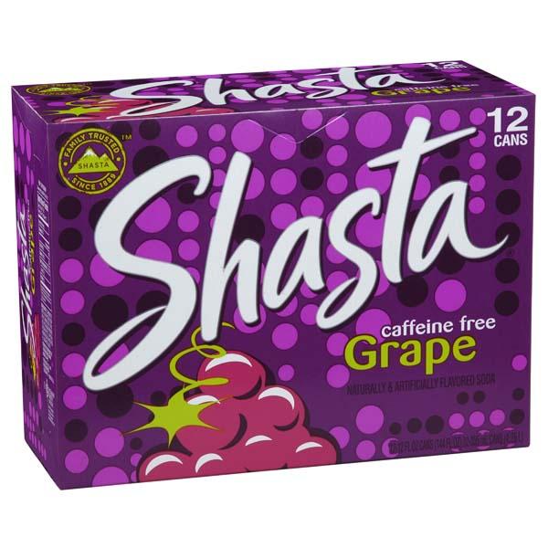 SHASTA GRAPE SODA