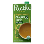 PACIFIC NATURAL FOODS ORGANIC LOW SODIUM CHICKEN BROTH