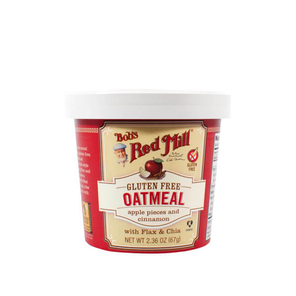 BOB'S RED MILL APPLE CINNAMON GLUTEN-FREE OATMEAL CUP