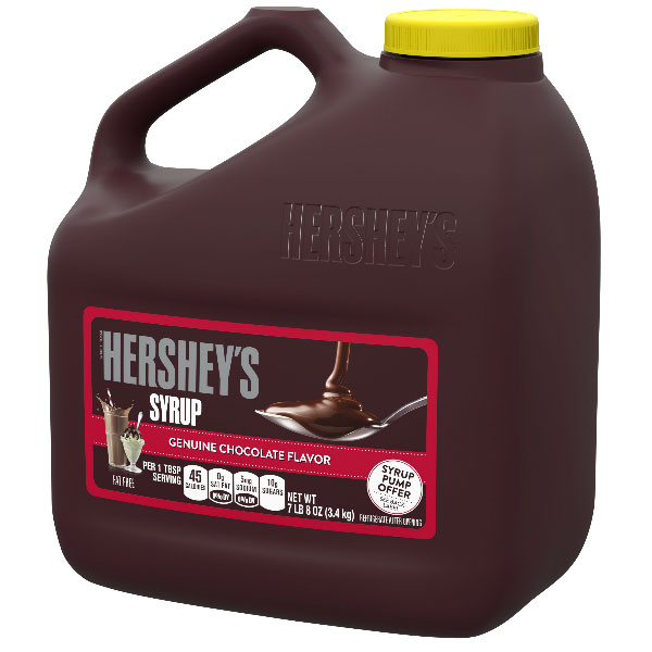 HERSHEY'S CHOCOLATE SYRUP JUG