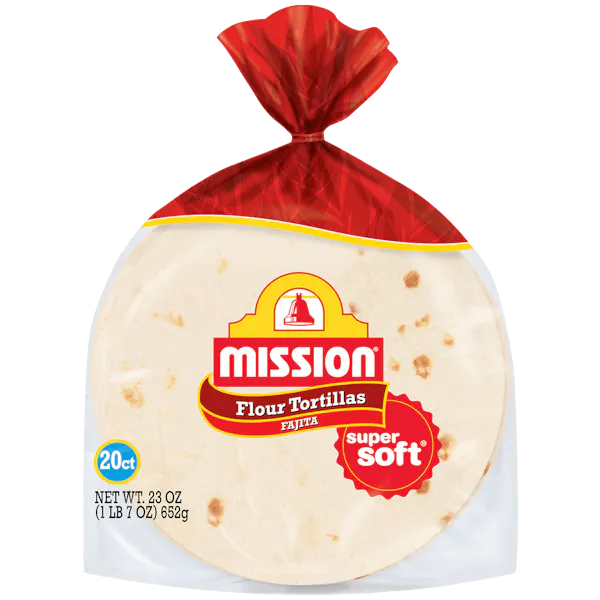 MISSION FAJITA SOFT TACO FLOUR TORTILLA