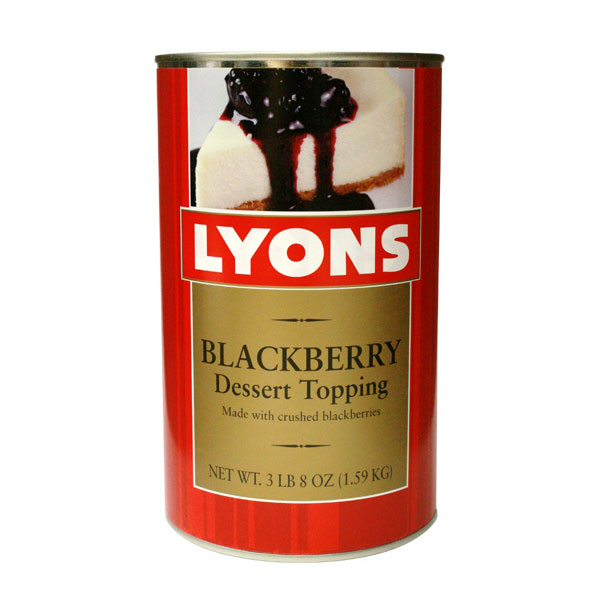 LYONS MAGNUS BLACKBERRY DESSERT TOPPING