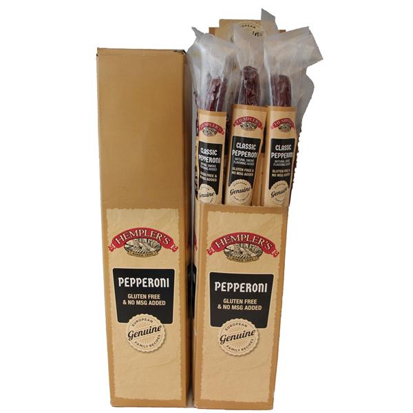 HEMPLER'S CLASSIC PEPPERONI STICKS WRAPPED