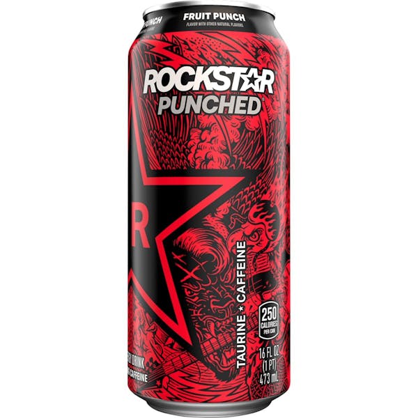 ROCKSTAR ENERGY PUNCHED