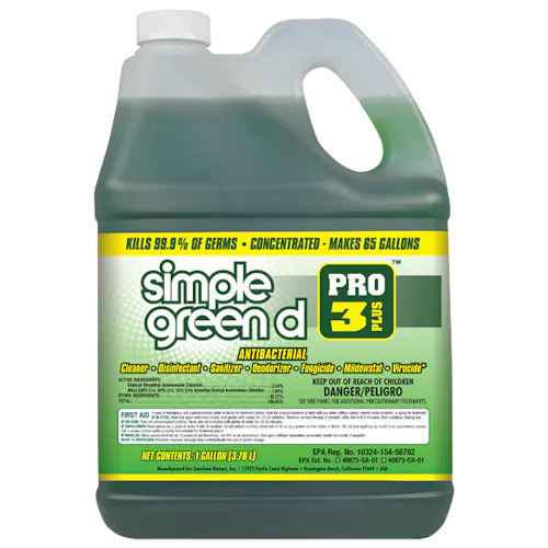 SIMPLE GREEN SIMPLE GREEN D PRO 3 PLUS ANTIBACTERIAL CLEANER