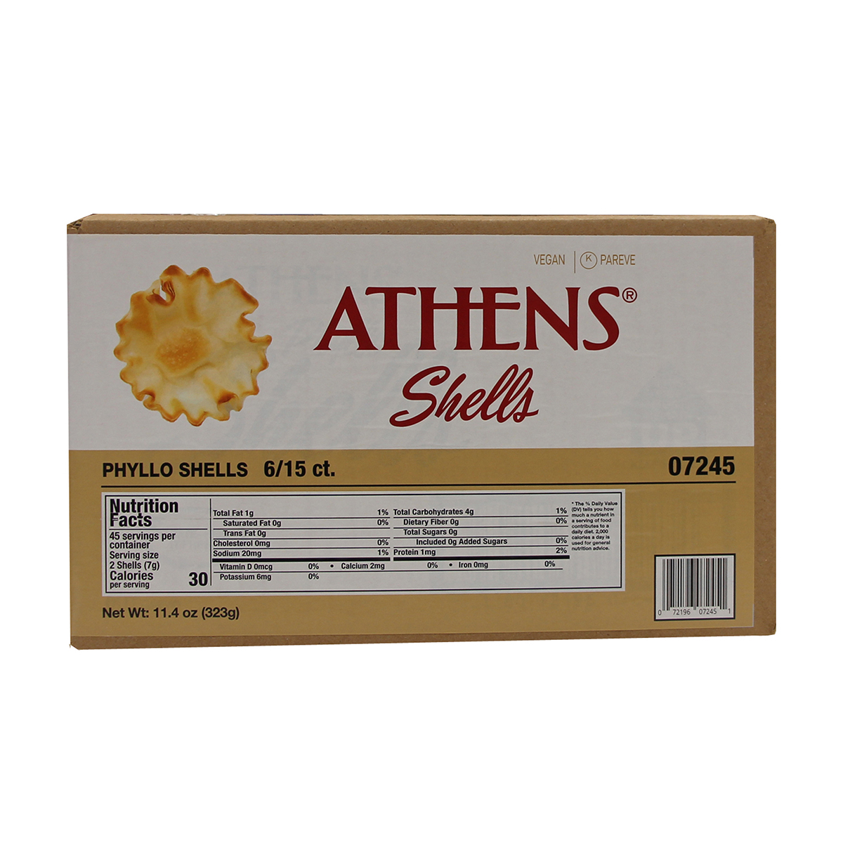 ATHENS PHYLLO SHELLS