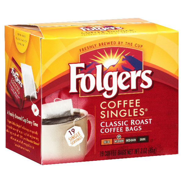 FOLGERS SINGLE SERVE COFFEE