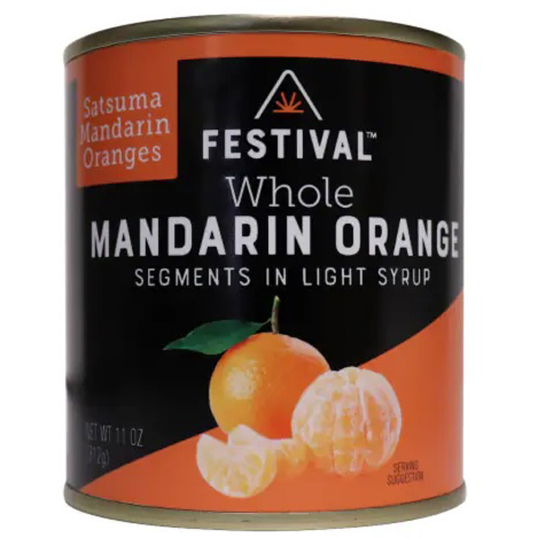 FESTIVAL WHOLE MANDARIN ORANGES IN LIGHT SYRUP
