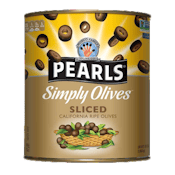 BLACK PEARLS SIMPLY SLICED OLIVES