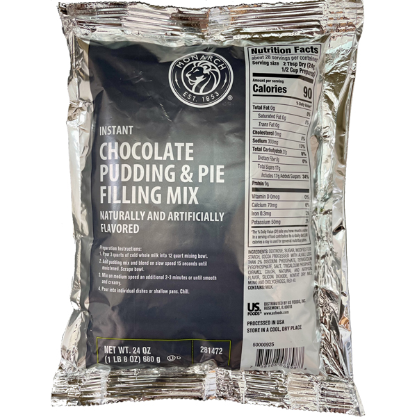 MONARCH CHOCOLATE PUDDING & PIE FILLING MIX