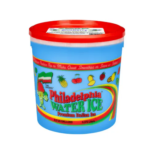 PHILADELPHIA WATER ICE ITALIAN ICE BLUEBERRY