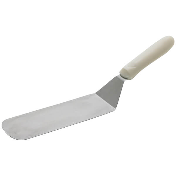 WINCO WHITE HANDLED TURNER 8X3 INCH