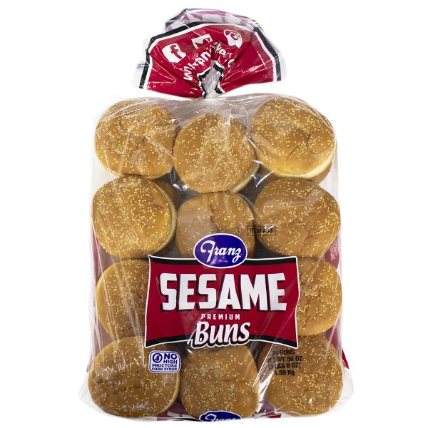 FRANZ HAMBURGER BUNS 4.5 INCH