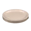 WINCO WHITE MELAMINE 14.5 INCH PLATTER