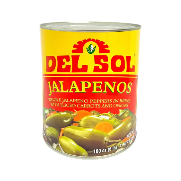 DEL SOL WHOLE JALAPENOS IN ESCABECHE