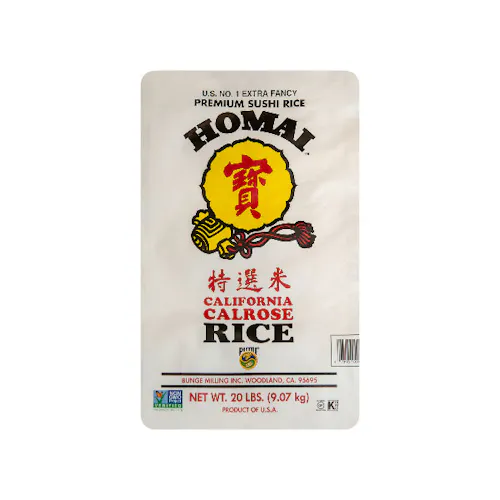 Hom Ai Rice PACIFICA HOMAI CALROSE RICE MEDIUM GRAIN - US Foods CHEF'STORE