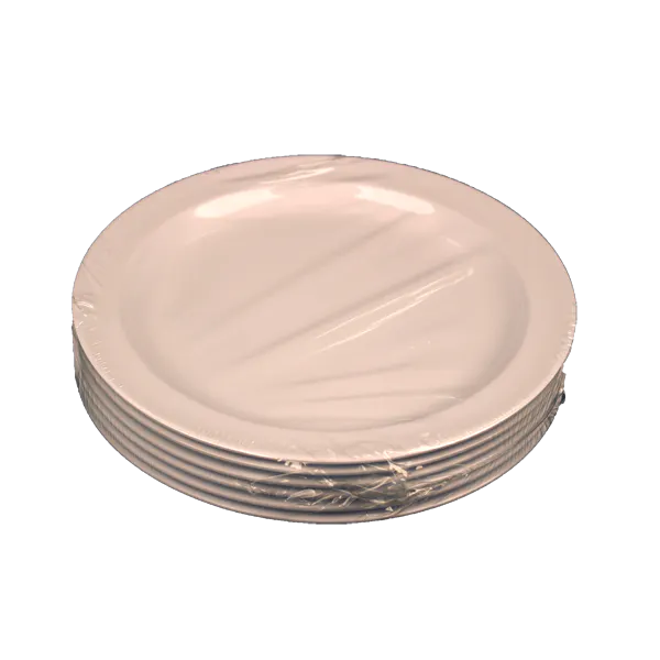 WINCO MELAMINE PLATE WHITE 9 INCH