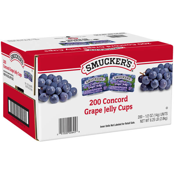 SMUCKER'S GRAPE JELLY CUPS