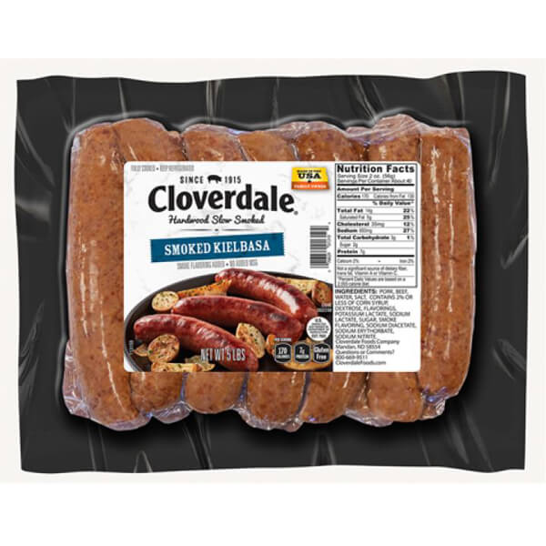 CLOVERDALE SMOKED KIELBASA SAUSAGE