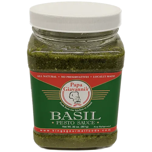 KINGS GOURMET FRESH BASIL PESTO SAUCE