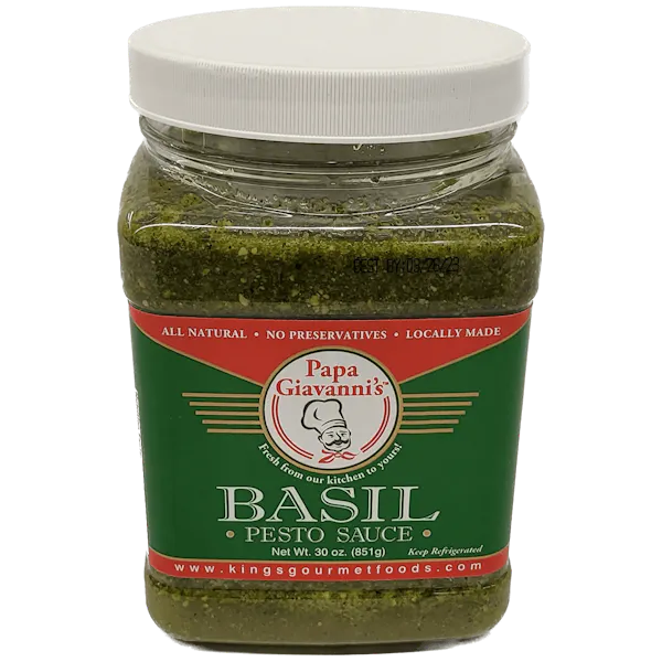 KINGS GOURMET FRESH BASIL PESTO SAUCE