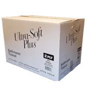 ULTRA-SOFT PLUS ULTRA SOFT PLUS BATH TISSUE 2 PLY WHITE 500 SHEETS