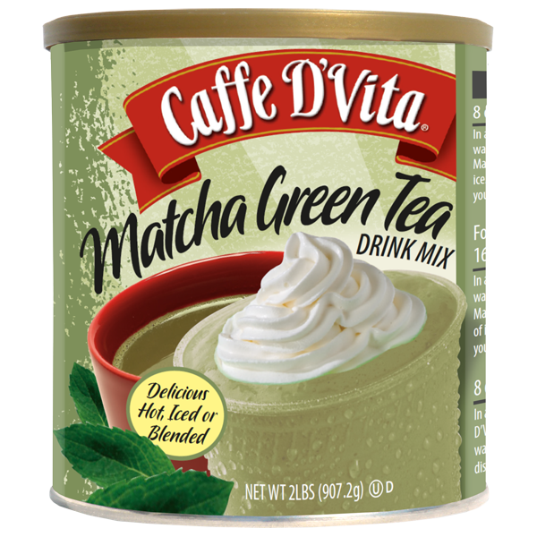 CAFFE DVITA MATCHA GREEN TEA DRINK MIX - US Foods CHEF'STORE