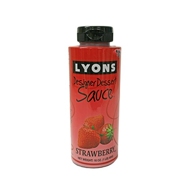 LYONS MAGNUS DESIGNER DESSERT SAUCE STRAWBERRY