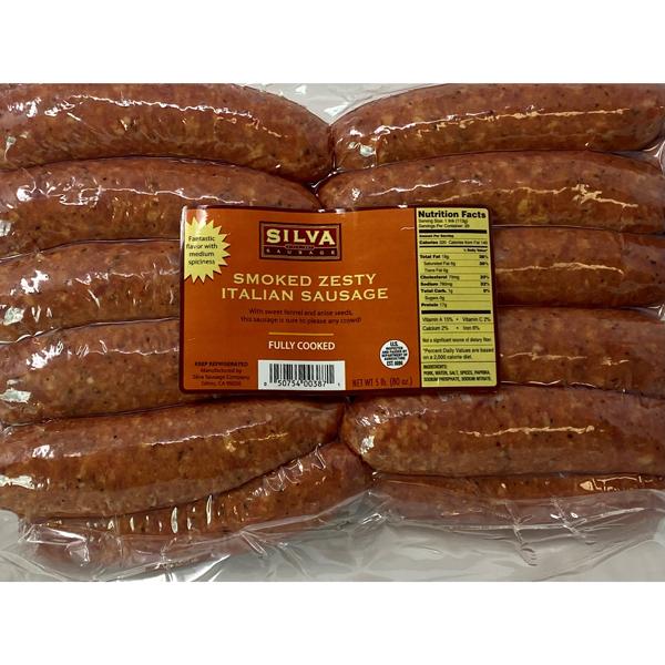 SILVA ZESTY ITALIAN SAUSAGE