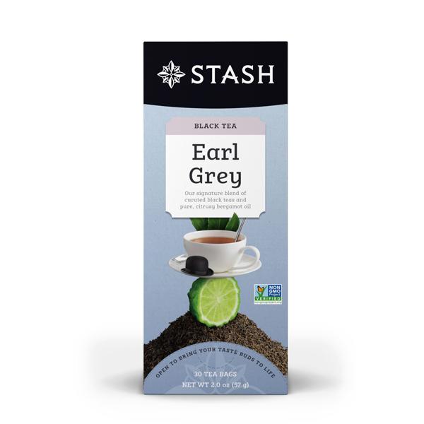 STASH TEA STASH TEA BAGS EARL GREY BLACK