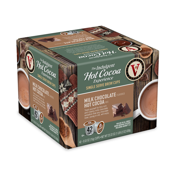 VICTOR ALLENS MILK CHOCOLATE HOT COCOA SINGLE SERVE CUPS - US