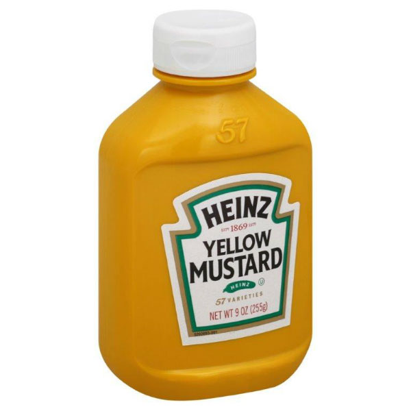 HEINZ SQUEEZE MUSTARD