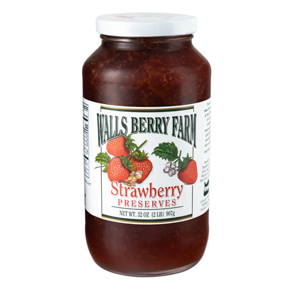WALLS BERRY FARM STRAWBERRY PRESERVES