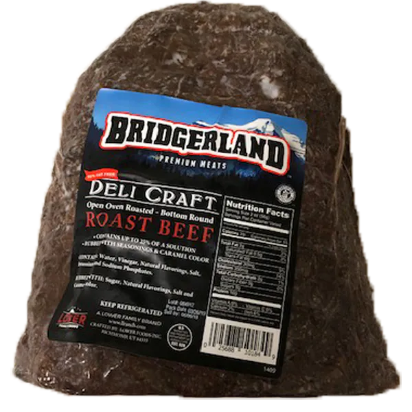 BRIDGERLAND ROAST BEEF BOTTOM ROUND