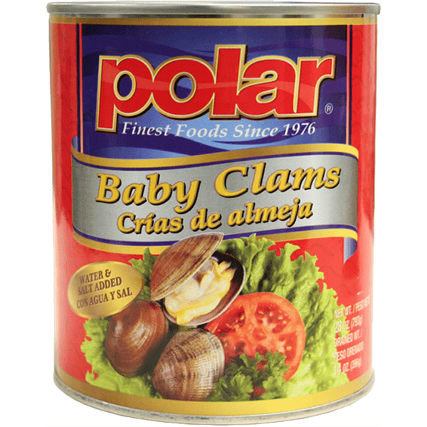 MW POLAR WHOLE BABY CLAMS