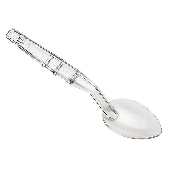 CAMBRO CAMWEAR SERVING SPOON SOLID CLEAR 11 INCH