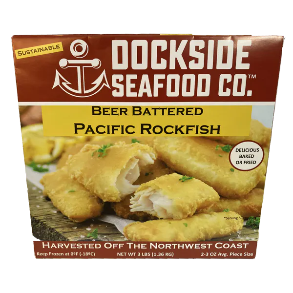 DOCKSIDE BEER BATTERED PACIFIC ROCKFISH