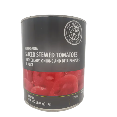 MONARCH SLICED STEWED TOMATOES