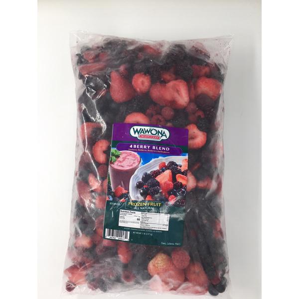 WAWONA FROZEN FOODS FOUR BERRY BLEND