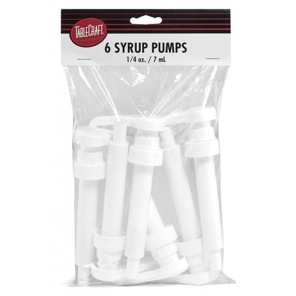 TABLECRAFT .25 OZ GLASS PUMPS