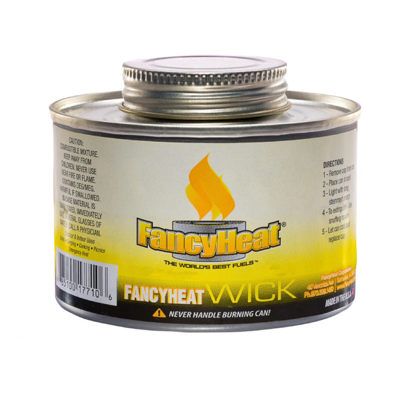 FANCY HEAT SCREW CAP WICK 6 HOUR - US Foods CHEF'STORE