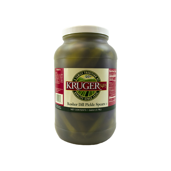 KRUGER KOSHER DILL PICKLE SPEARS
