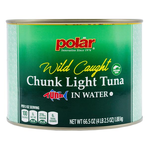 MW POLAR NATURAL CHUNK LIGHT TUNA IN WATER