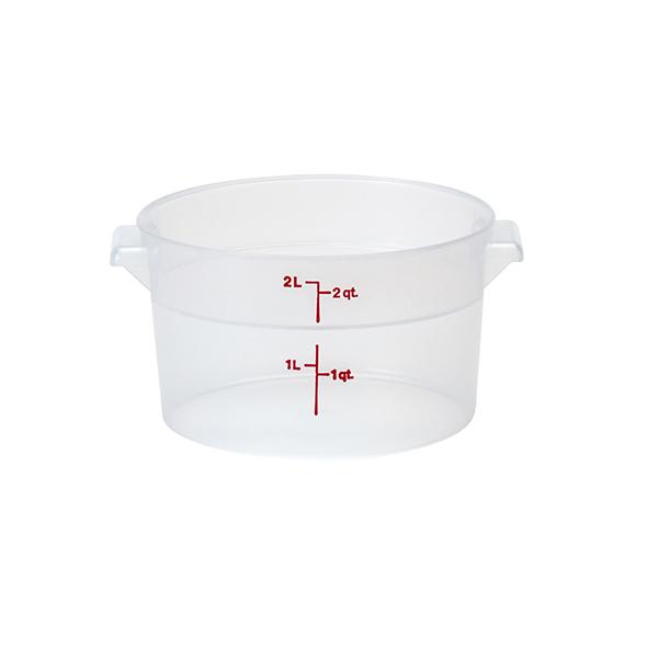 Cambro Round Container Translucent 2 Quart