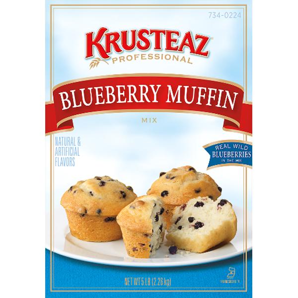 KRUSTEAZ WILD BLUEBERRY MUFFIN MIX PROFESSIONAL