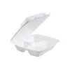 DART 9X9 3 CPMT FOAM HINGED CONTAINER