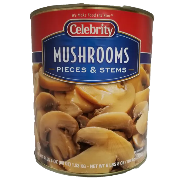 CELEBRITY MUSHROOMS PIECES & STEMS