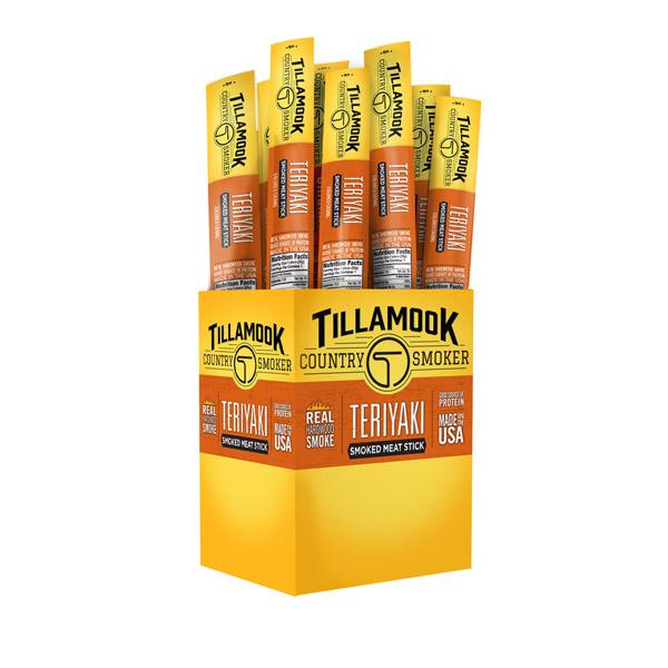TILLAMOOK TERIYAKI WRAPPED SMOKED MEAT STICKS
