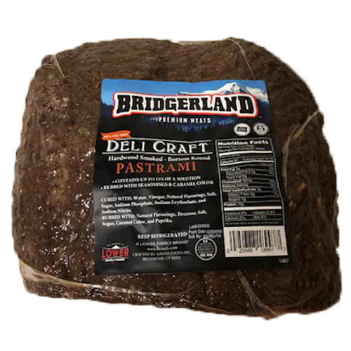 BRIDGERLAND SMOKED PASTRAMI