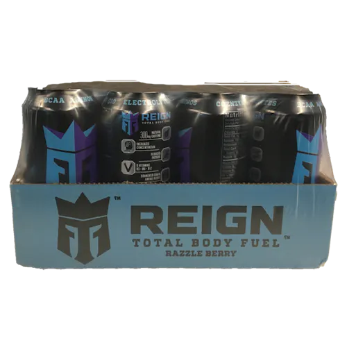 REIGN RAZZLE BERRY ENERGY DRINK